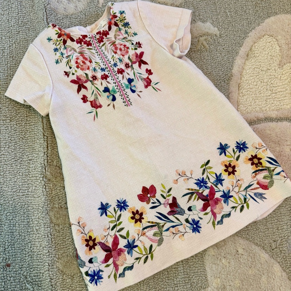 Zara flowered dress
